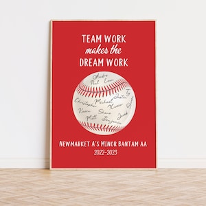 Baseball Player Gift, Softball Team Gift, Personalized Baseball Team Gift, Custom Baseball End Of Season Gift, Player Gift, Baseball Team
