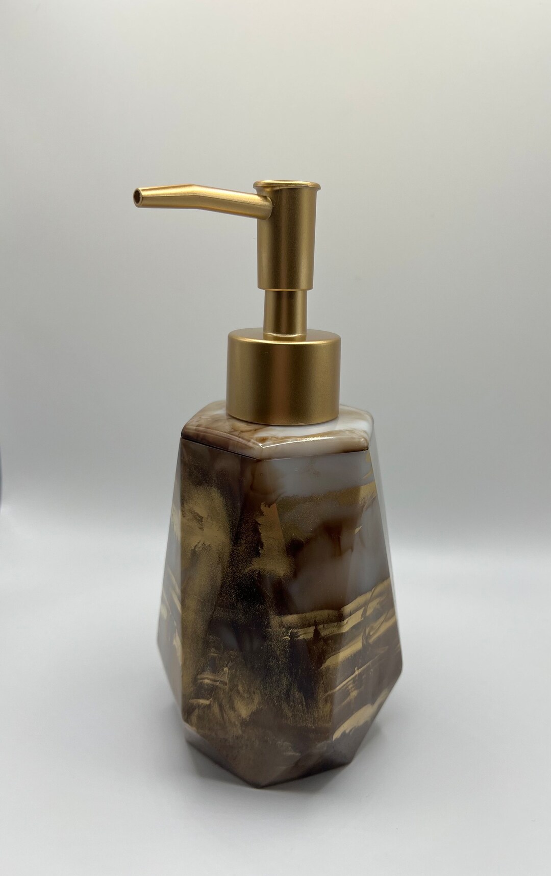 Resin Soap Dispenser Etsy
