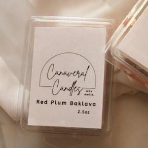 Wax melts coconut soy hand made with clean scents eco friendly
