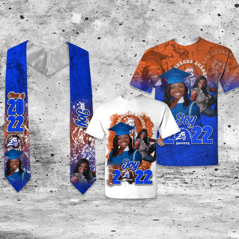 Graduation Stoles, Class of 2024 Grad Stoles, Graduation Stole, Custom