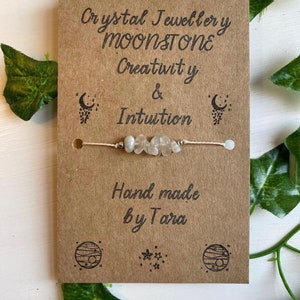 Moonstone bracelet