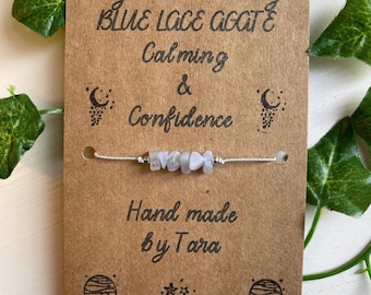 Blue Lace Agate bracelet