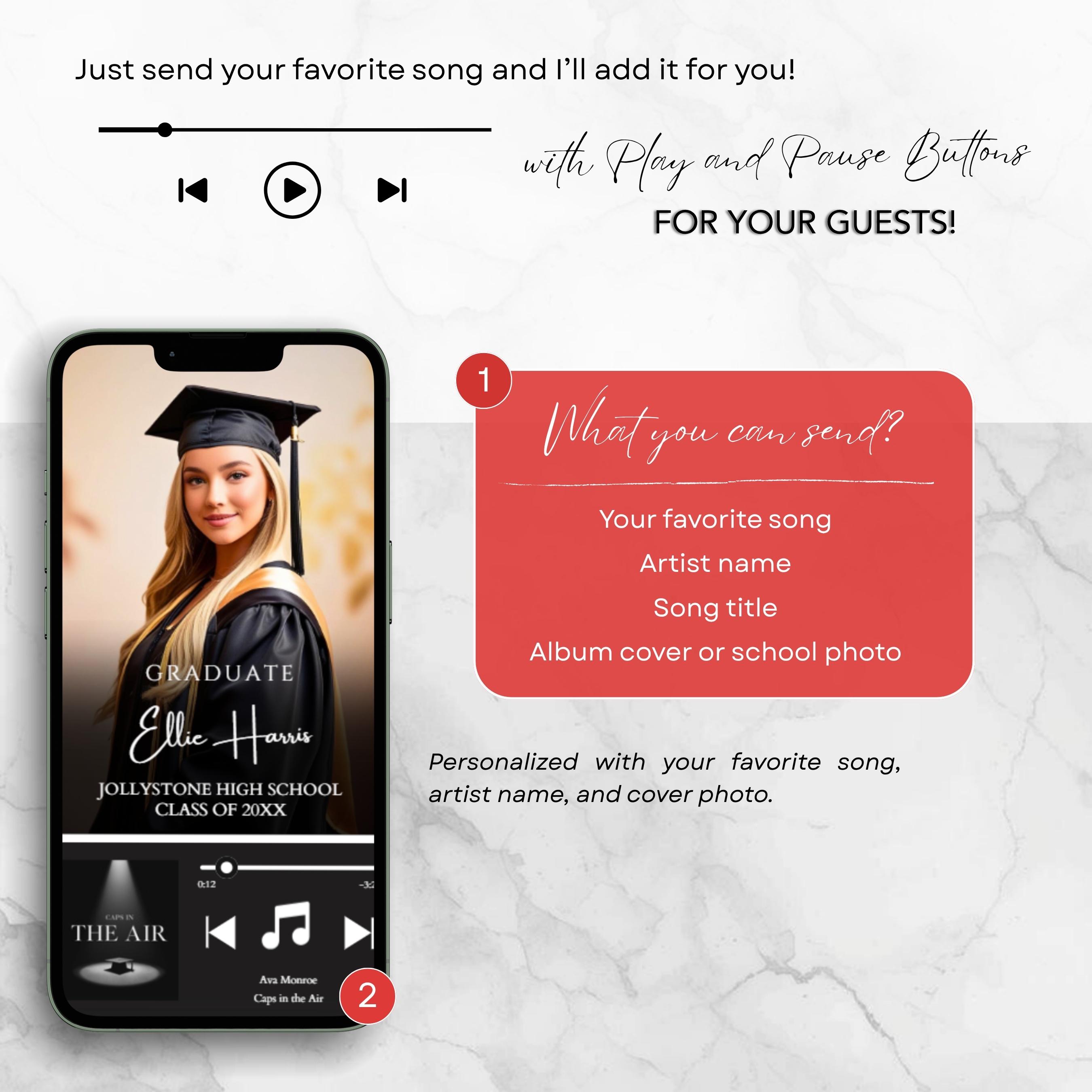 Custom Graduation Ceremony Website Service, Class of 2026 Grad Event ...