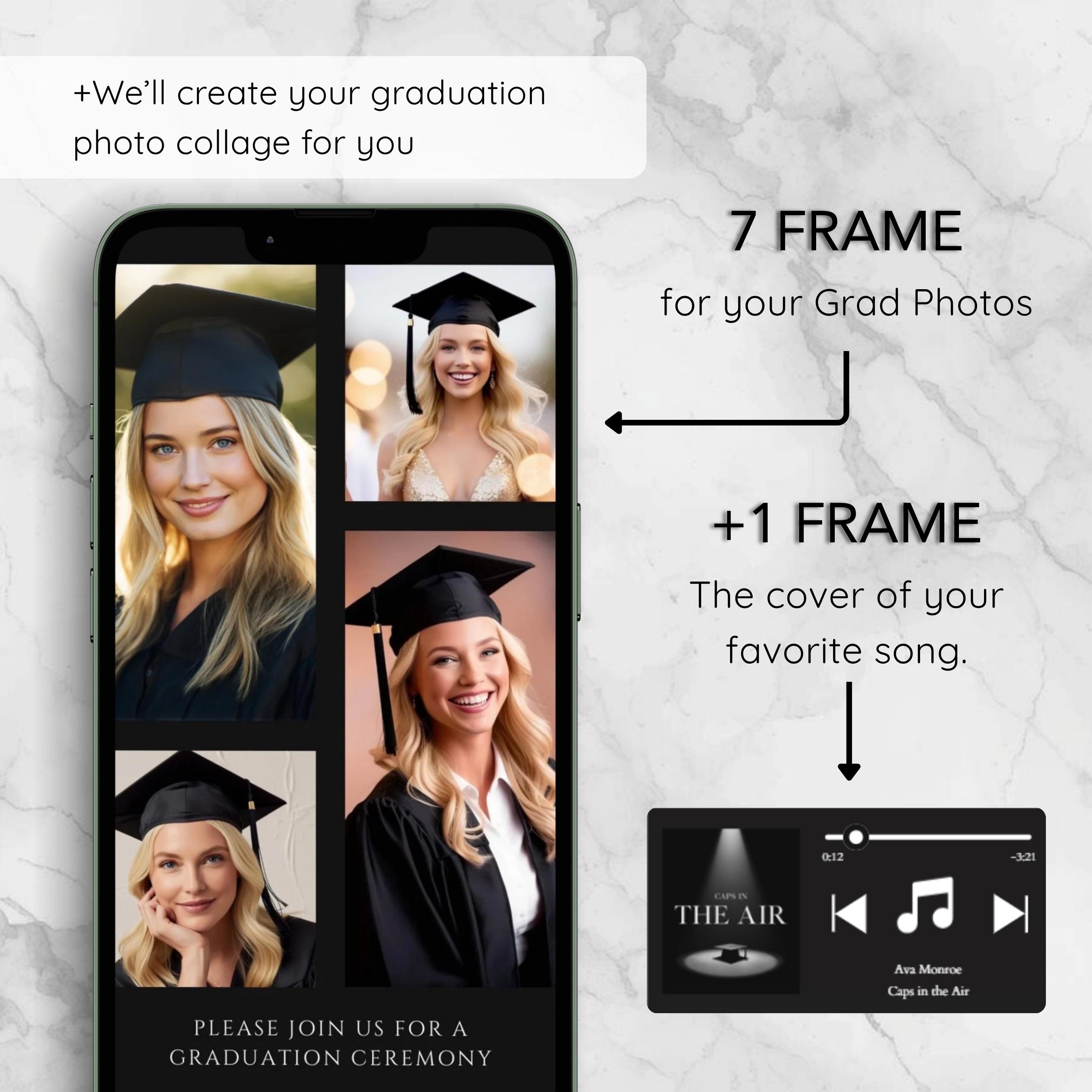 Personalized Custom Graduation Website With RSVP Service Class of 2026 ...
