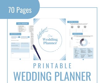 4-month Wedding Planner Printable Step-by-step Wedding Guide for Your Wedding Planning Notebook ...