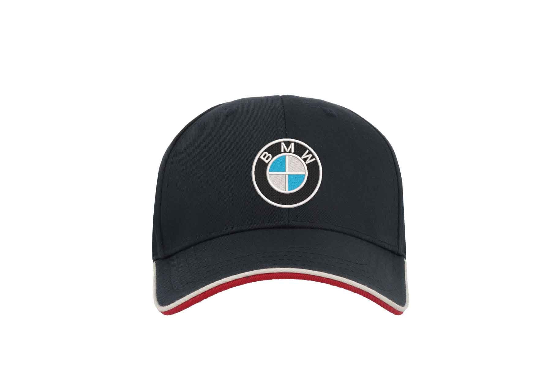 BMW Neu Original BMW Schwarz Emblem Verstellbare Kappe Mütze