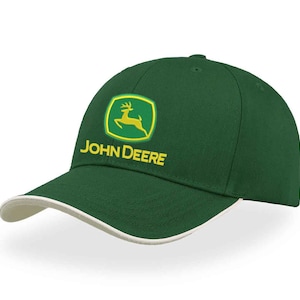 John Deere Gorra de aniversario 100 años para hombre, color verde, Verde