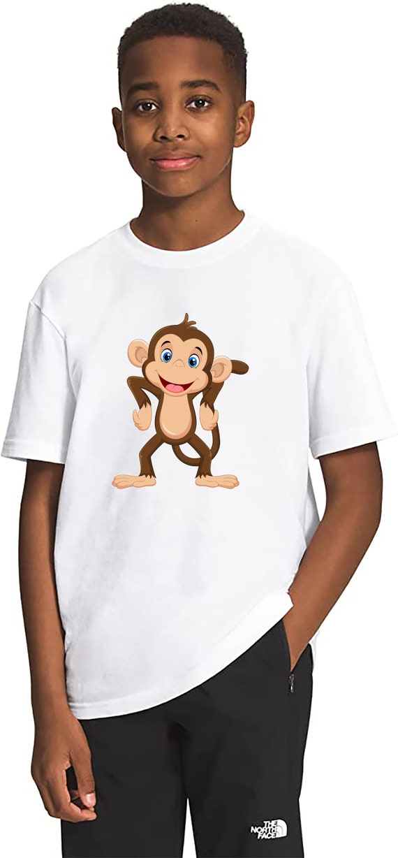 Boys monkey 2025 t shirt