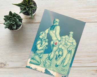 Tom of Finland Greeting card "Tattoo You"