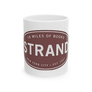 The STRAND used bookstore coffee Ceramic Mug 11oz New York City