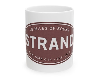 The STRAND used bookstore coffee Ceramic Mug 11oz New York City