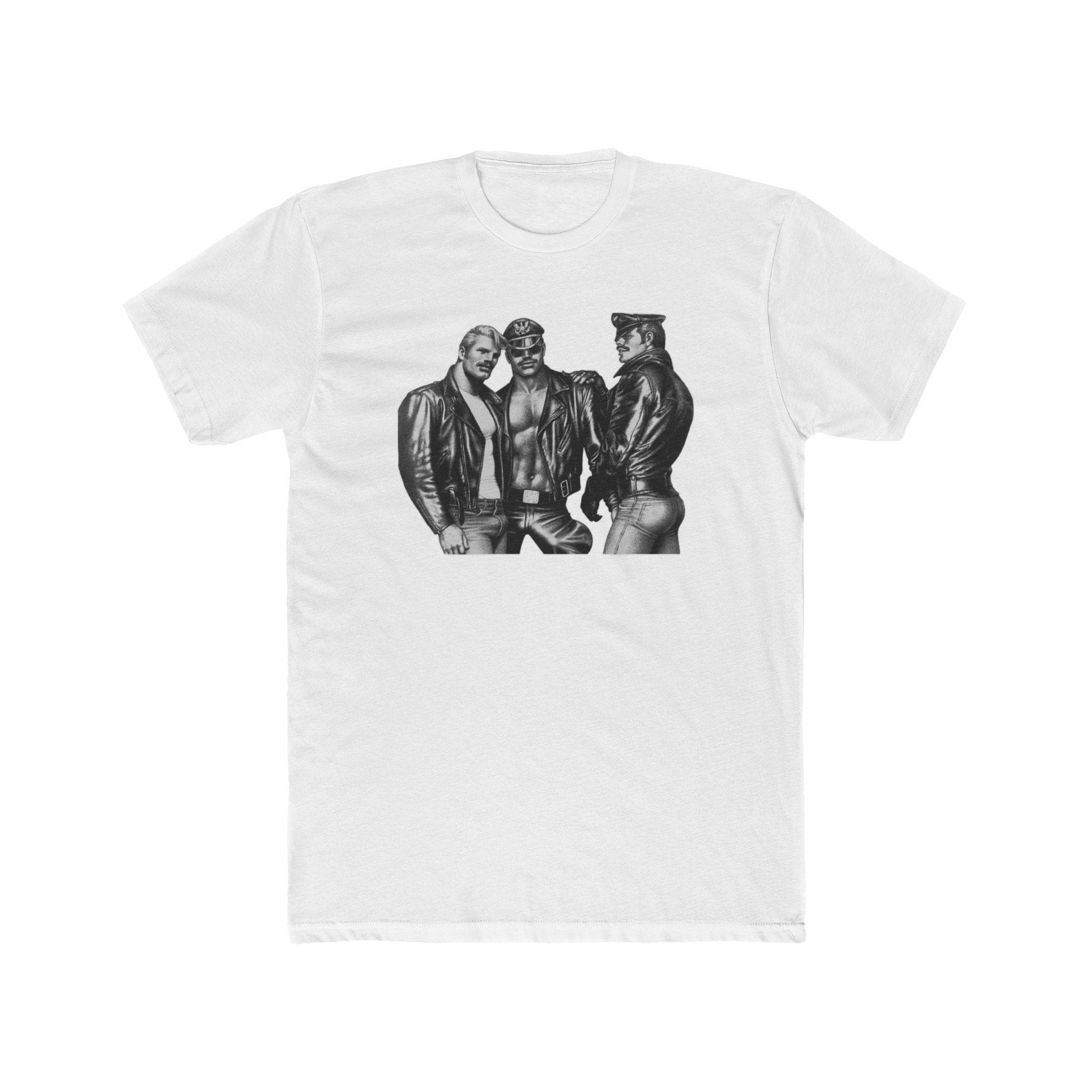 T-shirt Uomo Tom Of Finland Easy Rider Navy: Biker, Cultura Gay, Cotone - Foto 2