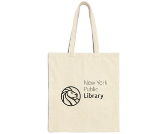 New York Public Library Cotton Canvas Tote Bag