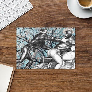 Carte de voeux gay Tom of Finland DOGWOOD Physique Pictorial