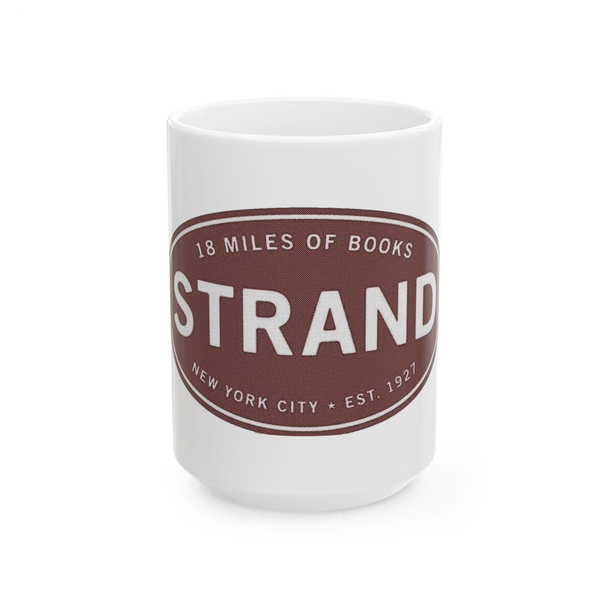 The STRAND Used Bookstore Coffee Ceramic Mug 11oz New York City - Etsy