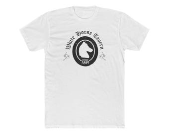 White Horse Tavern New York City Bar Men's Cotton Crew Tee