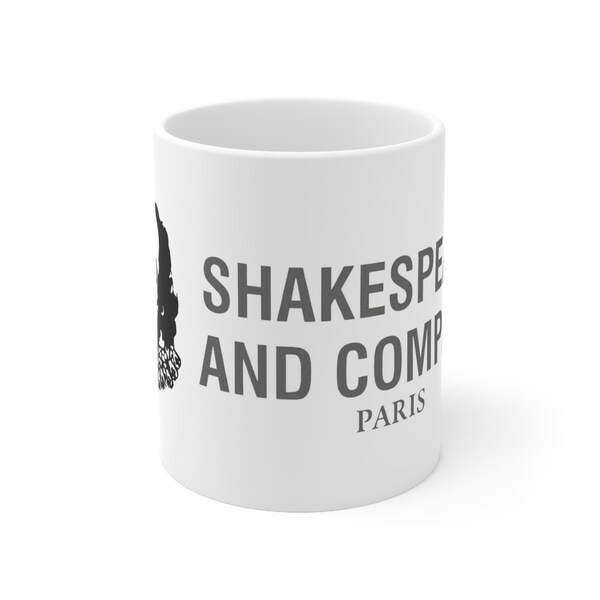 Shakespeare & Company Paris BOOKSTORE coffee Ceramic Mug 11oz France Library