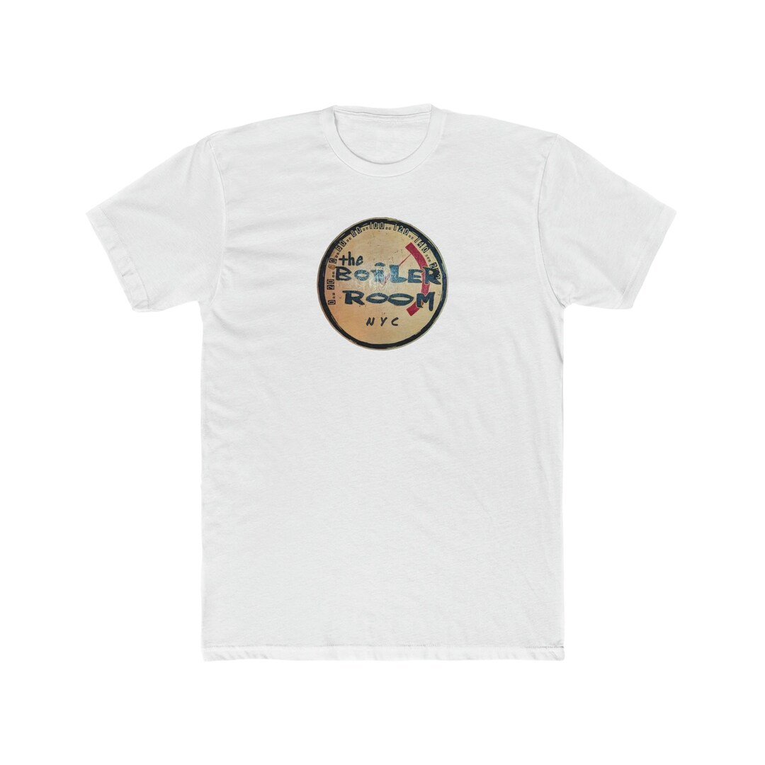 The Boiler Room NYC Gay Bar East Village Men's Cotton Crew Tee