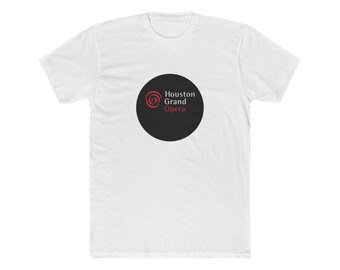 Houston Grand Opera Men's Cotton Crew Tee Classical Music Texas