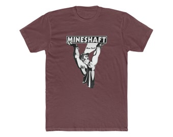 MINESHAFT NYC leather Gay Bar Men's Cotton Crew Tee