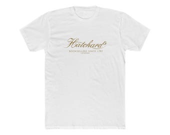 Hatchards Books Bookstore London United Kingdom Men's Cotton Crew Tee