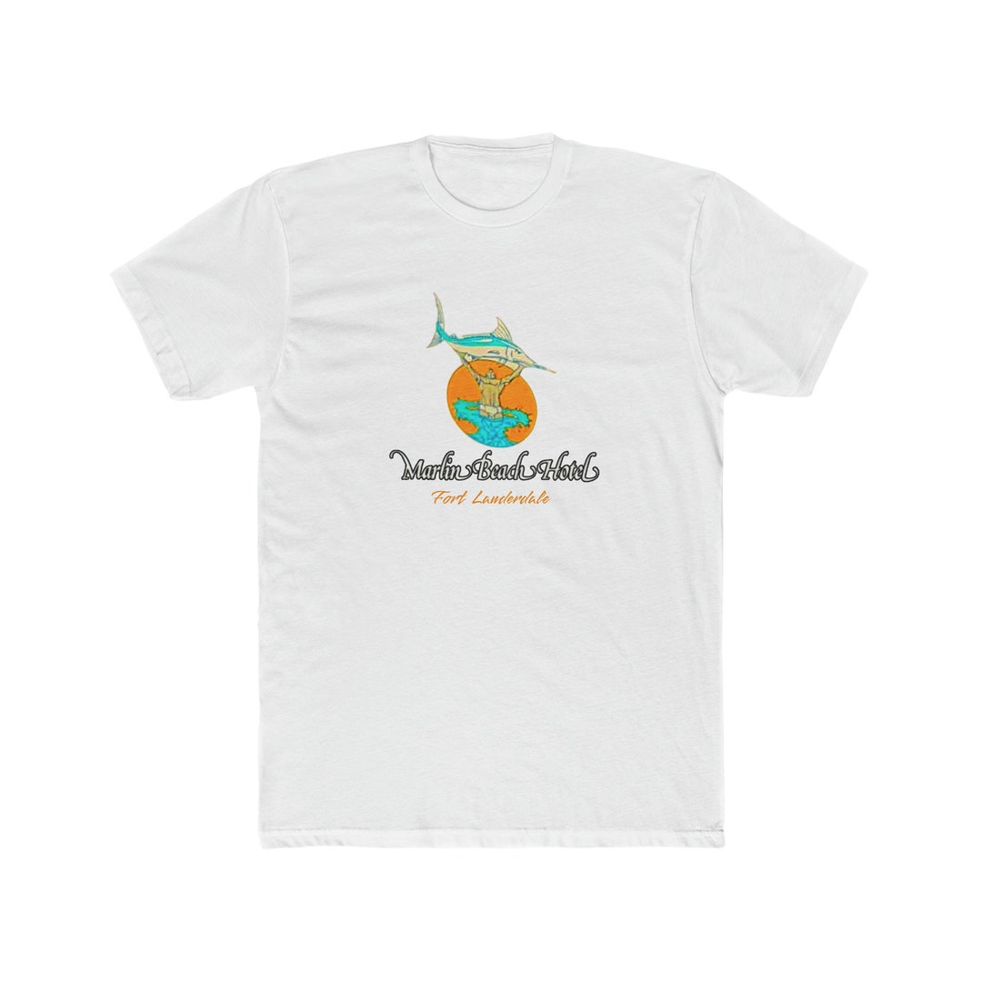 Marlin Beach Hotel Fort Lauderdale 1970s Bar Men's Cotton - Etsy