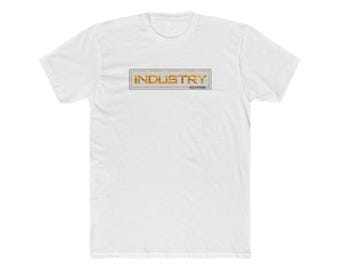 INDUSTRY NYC  Gay Bar Men's Cotton Crew Tee Hell's Kitchen Chelsea