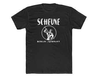 SCHEUNE Berlin Gay Leather bar Men's Cotton Crew Tee Tom of Finland Germany