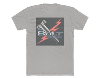 The BOLT SACRAMENTO Gay Leather bar Men's Cotton Crew Tee california