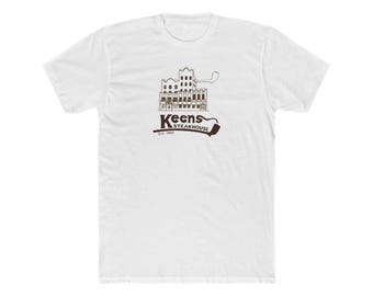 Keen's Steakhouse New York City Cotton Crew Tee Bar Restaurant Ale Beef