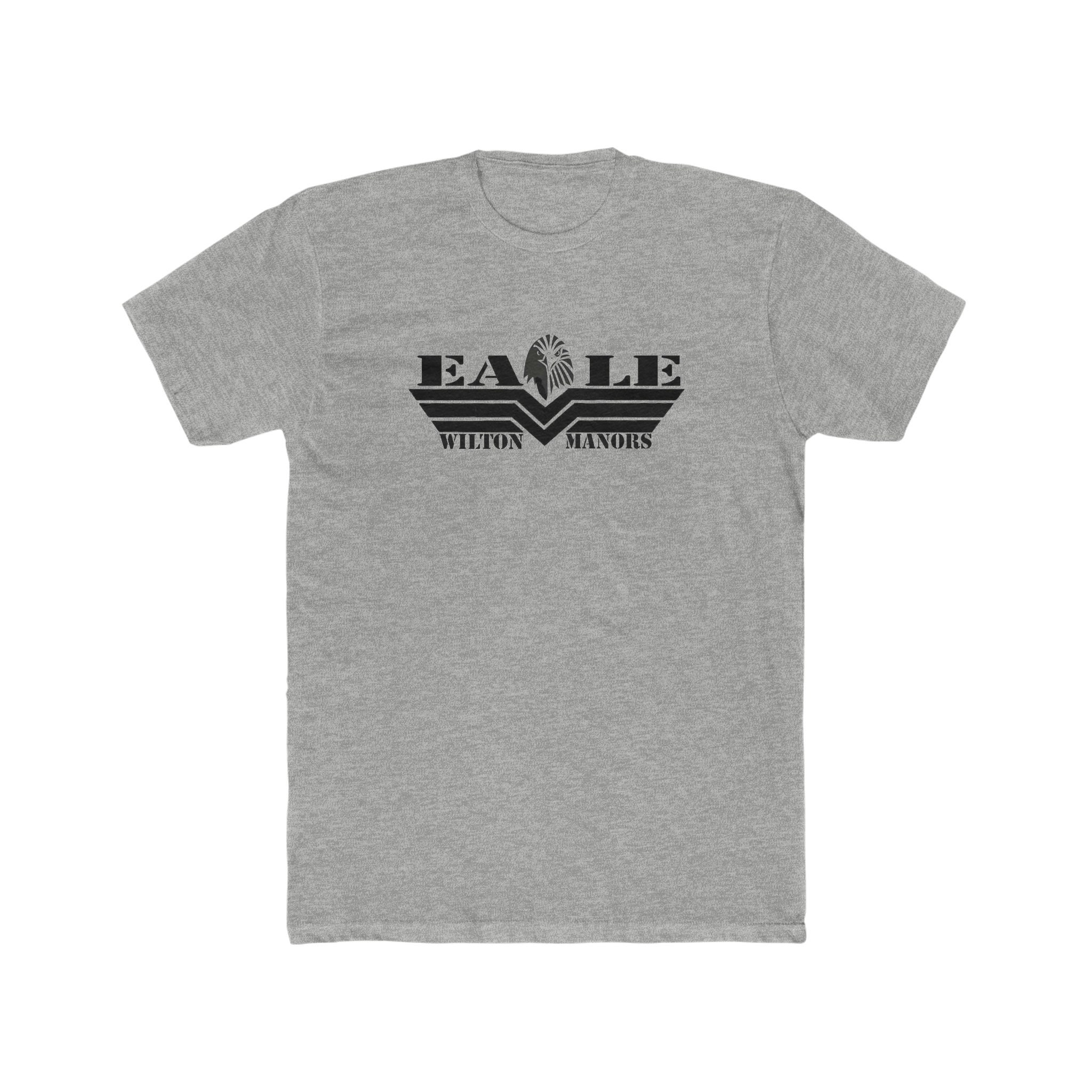 EAGLE WILTON MANORS Fort Lauderdale Leather Uniform Gay Bar Mens Cotton Crew Tee