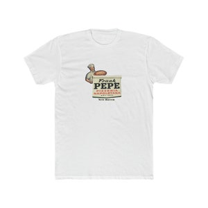 Frank Pepe Apizza moderne New Haven Pizza Restaurant T-shirt ras du cou en coton pour hommes