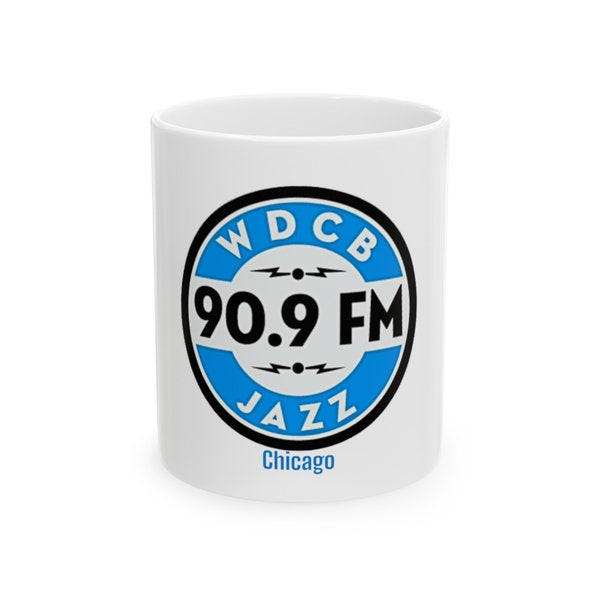 WDCB 90.9 FM Jazz Boston Music Radio Station coffee Ceramic Mug 11oz