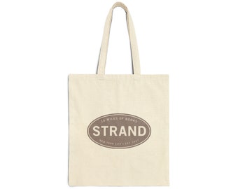 The Strand Bookstore NYC Cotton Canvas Tote Bag