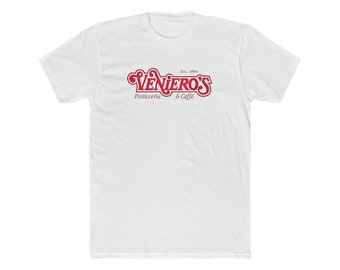 Veniero&#39;s East Village Bakery Italian New York City Cotton Crew Tee