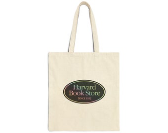 Harvard Bookstore Boston Cambridge Cotton Canvas Tote Bag