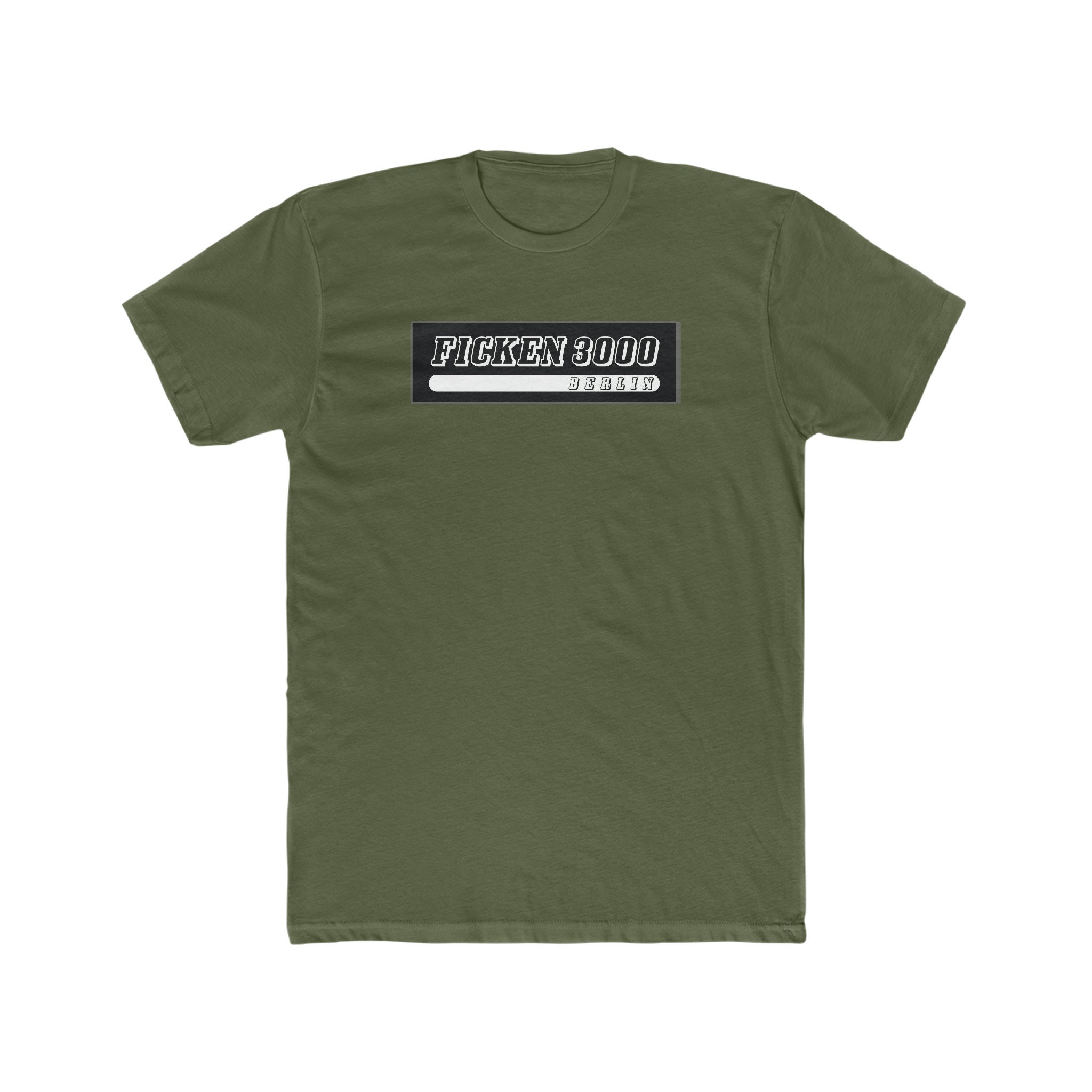 FICKEN 3000 Gay Berlin Leather Bar Men's Cotton Crew Tee Tom