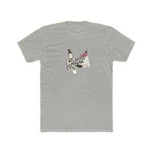 Provincetown Gay Bar Atlantic House Macho Bar Men&#39;s Cotton Crew Tee