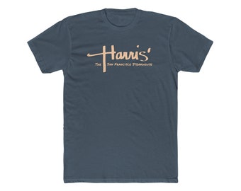 Harris' San Francisco Steak House Cotton Crew Tee restaurant Meat Lovers