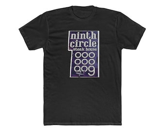 Camiseta de algodón para hombre Ninth Circle Gay Bar, NYC Greenwich Village