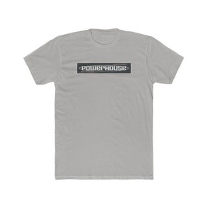 THE POWERHOUSE gay leather San Francisco bar Men&#39;s Cotton Crew Tee