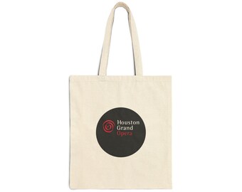 Houston Grand Opera Cotton Canvas Tote Bag Texas Classsical Music