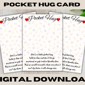 Câlin de poche carte PNG, modèles de cartes, poche câlin imprimable, usage commercial PNG, modèle d'impression et de découpe de circuit, câlin d'ours, câlin de coeur