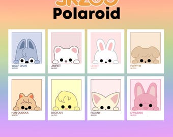Skzoo Polaroid Print | Stray Kids| Skzoo