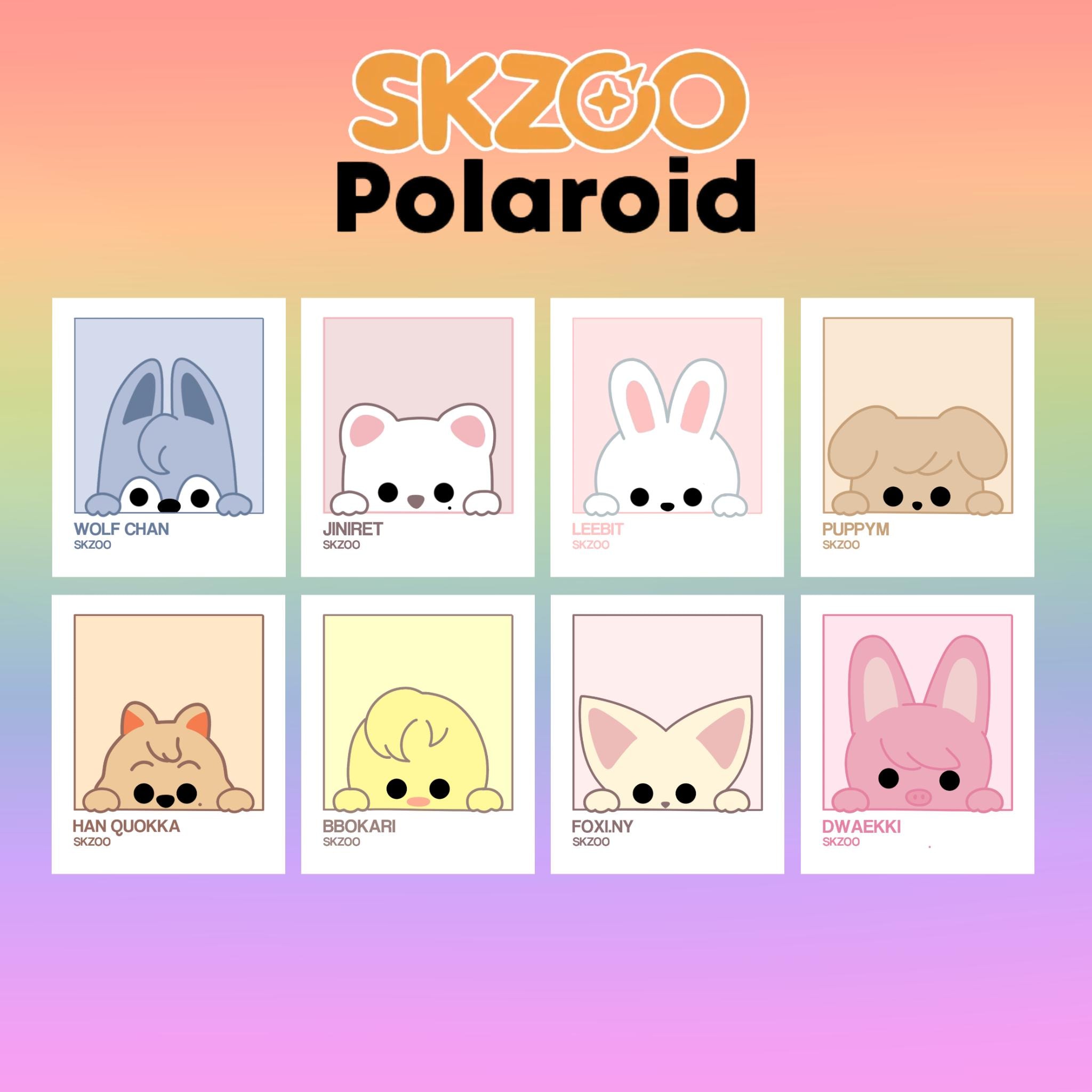 Skzoo ポラロイドプリント | Stray Kids | Skzoo - Etsy 日本