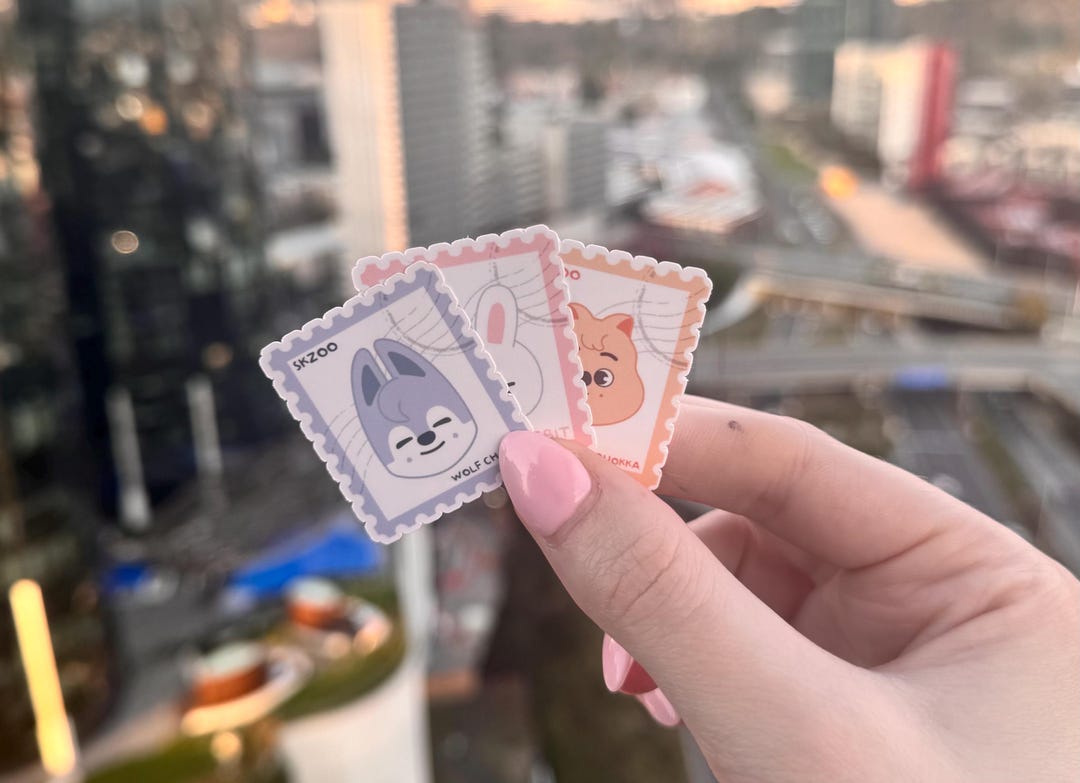 Skzoo Stamp Stickers Stray Kids - Etsy