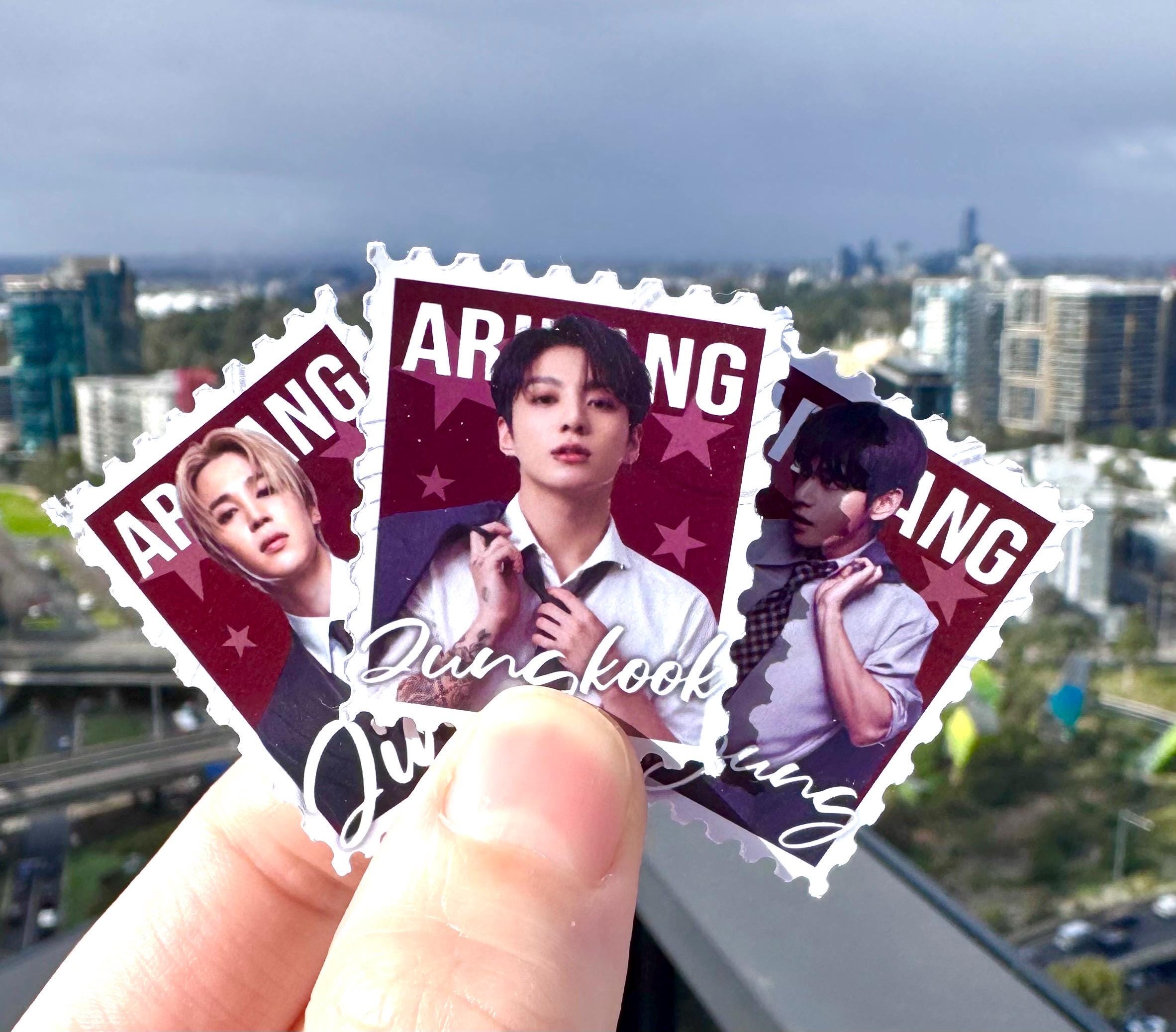 Bts Logo Sticker - Etsy Canada