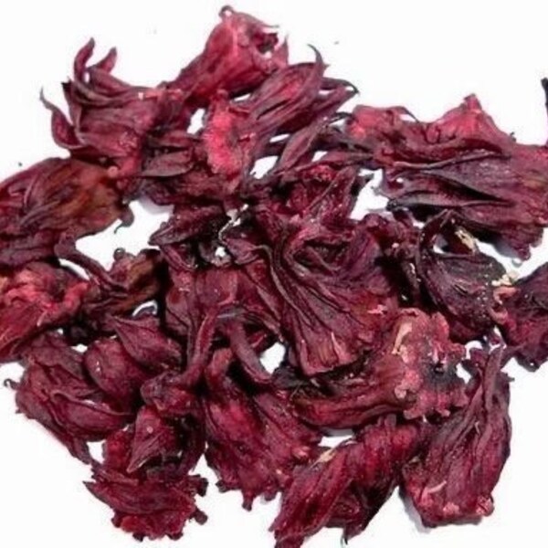 Hibiscus flower, dried, flor de Jamaica, hibiscus tea, 17g