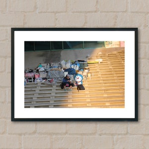 Doraemon sad digital photography art, downloadable wall print