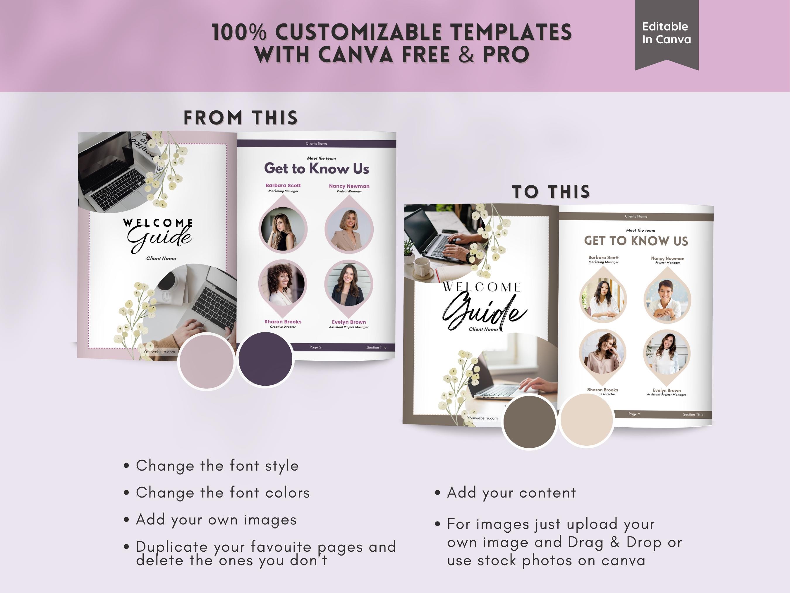 Client Onboarding, Client Welcome Packet Template, Welcome Guide ...